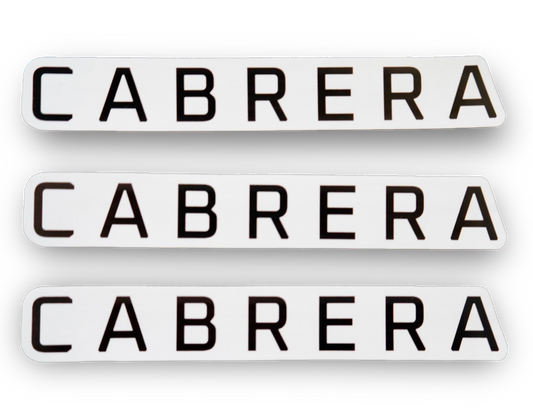 CABRERA Stickers